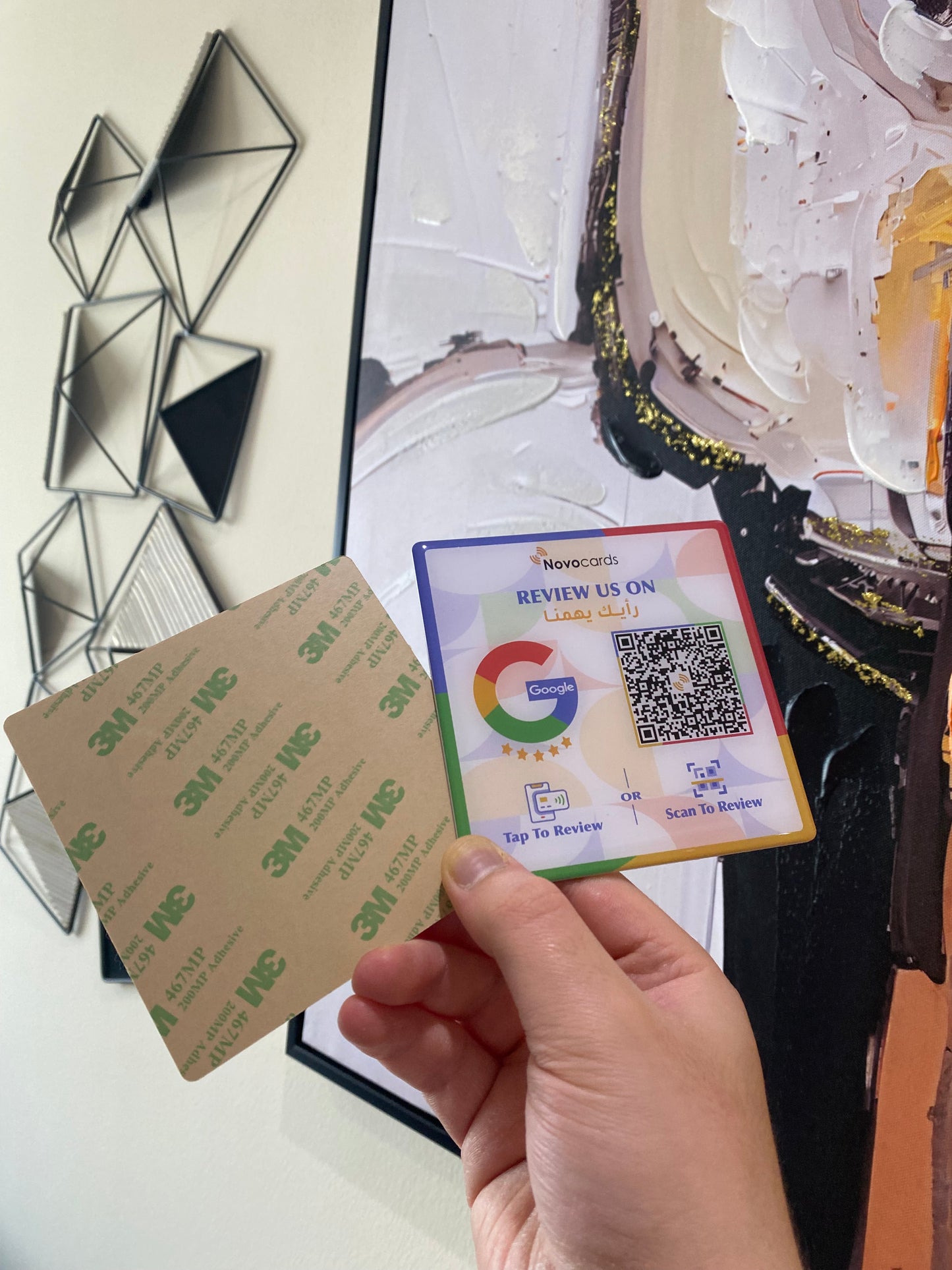 Google Review Sticker