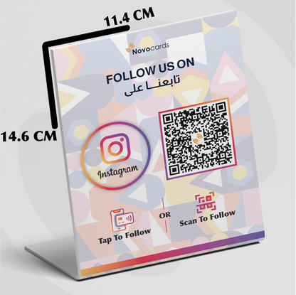 nfc instagram stand