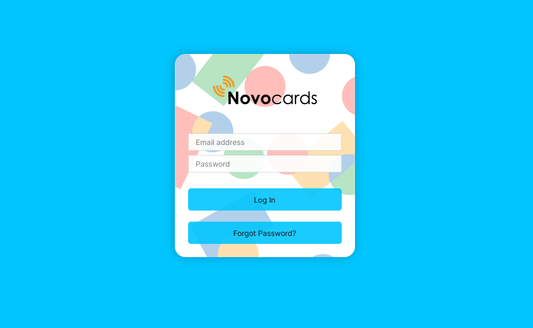 Novocards™ - Tracker Application