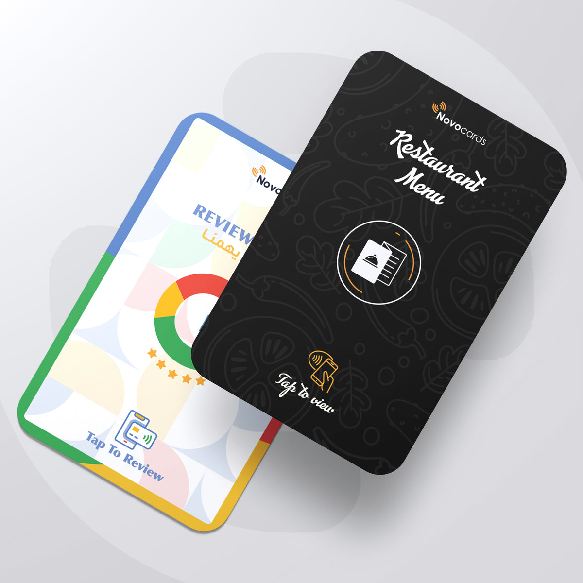 Menu Computer Card Digital Menu Card | Novocards UAE